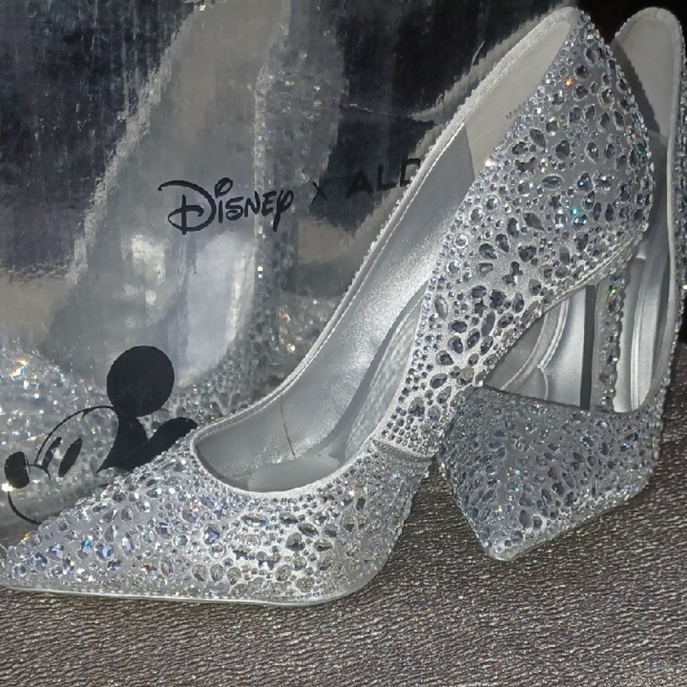 NEW Disney X ALDO Sparkling Cinderella Heels